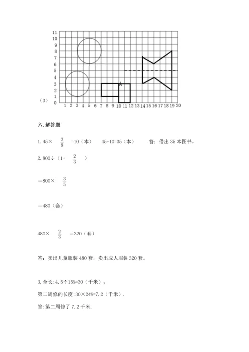 人教版六年级上册数学期末模拟卷含完整答案【全优】.docx