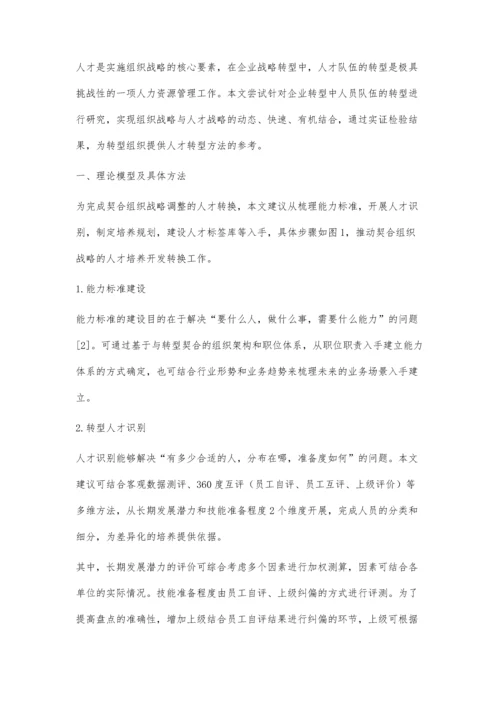 企业转型过程中人才队伍转型实践研究.docx