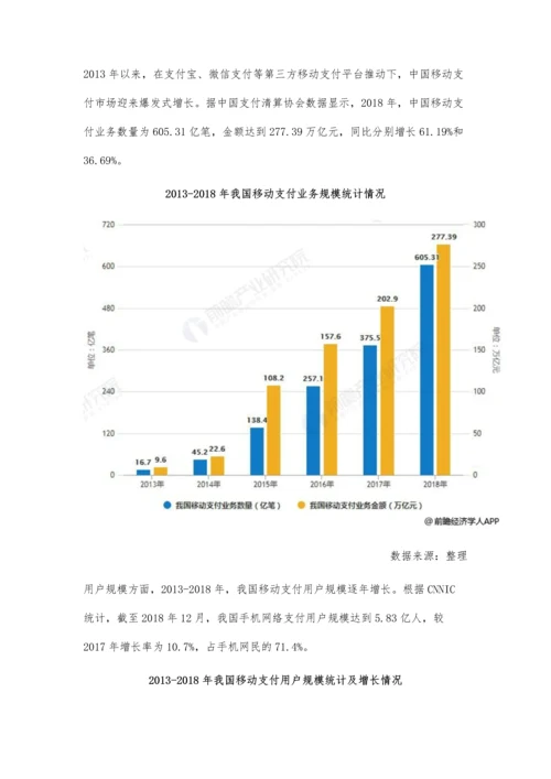 中国移动支付行业市场现状及发展趋势分析-结合实体商业迎来新一轮发展机遇.docx