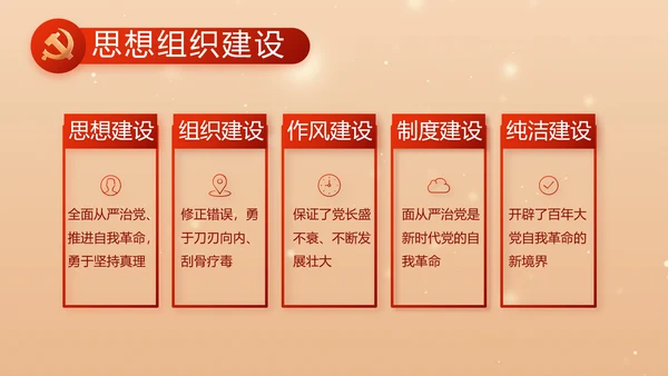 红色党建全面推进乡村振兴PPT