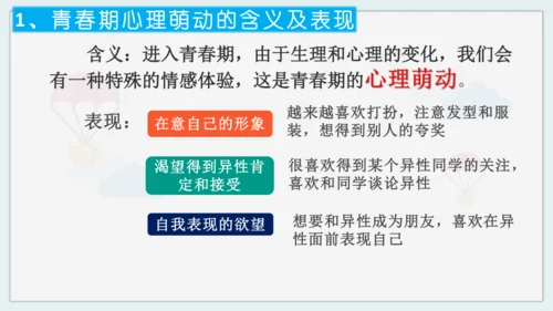 2.2 青春萌动 课件(共19张PPT)