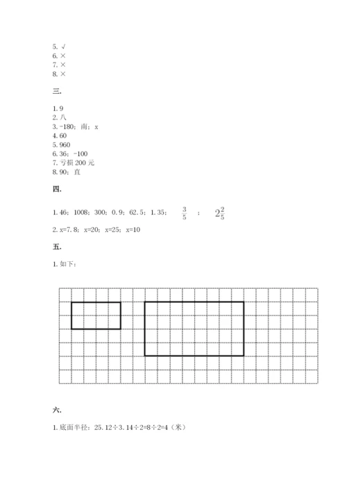 济南市外国语学校小升初数学试卷精品（典型题）.docx
