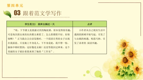 统编版语文四年级上册2024-2025学年度第四单元习作： 我和   过一天（课件）