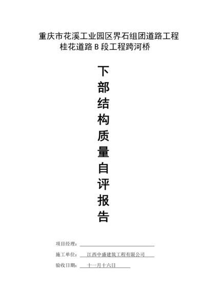 桂花大桥下部结构质量评估基础报告.docx