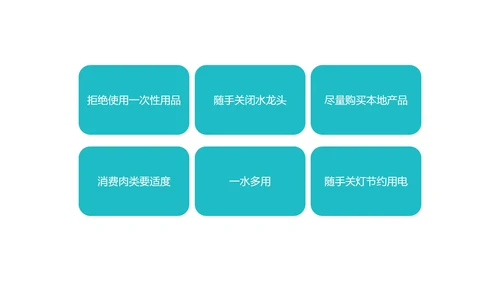 保护环境主题教育班会课程汇报PPT模板