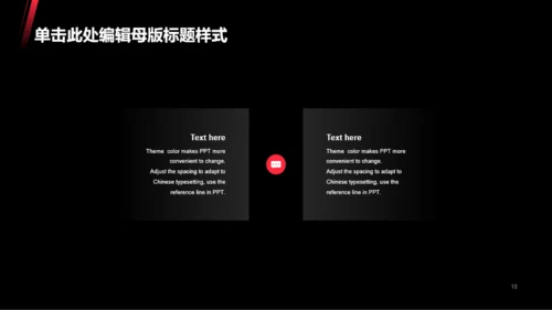 黑色科技简约风工作计划汇报PPT模板