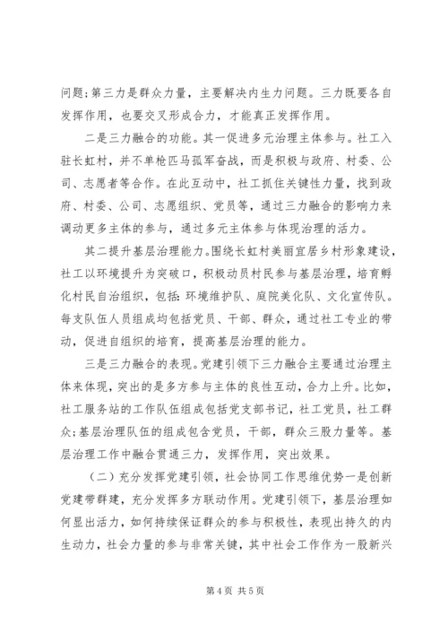 党建引领下农村基层治理实践.docx