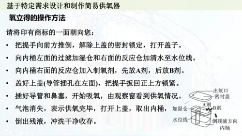 跨学科实践活动4  基于特定需求设计和制作简易供氧器课件(共21张PPT)