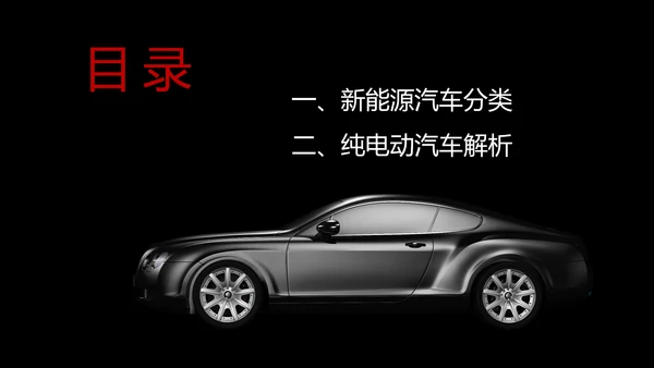 新能源汽车专业体系基础知识讲解PPT模板