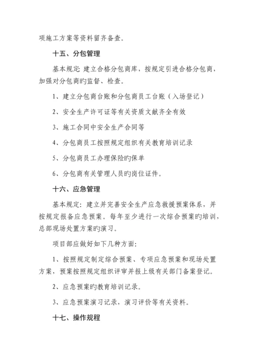 迎接集团检查考核要点.docx