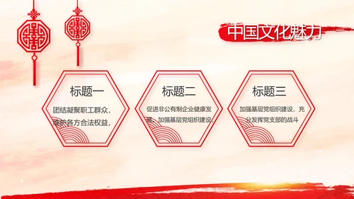 党建党支部工作总结汇报学习教育PPT