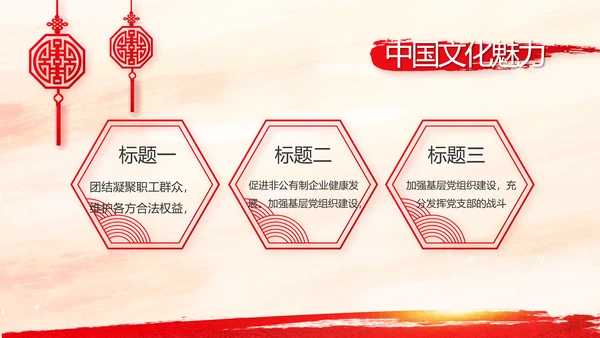 党建党支部工作总结汇报学习教育PPT