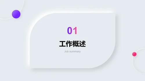 白色新拟态平面设计师个人年终总结PPT模板