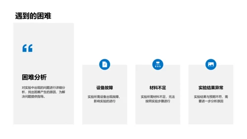 科学实验作业汇报PPT模板