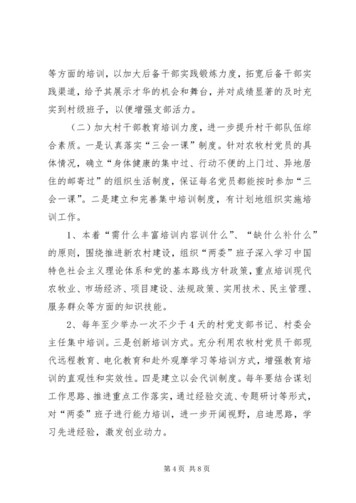 浅谈村级党组织建设存在的问题和对策 (4).docx