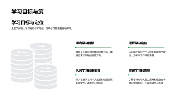 硕士研究生成功学习讲座PPT模板