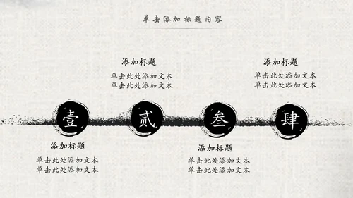 中国风水墨古典读书分享书香中国梦PPT模板