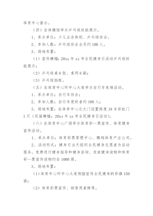 社区全民健身活动实施方案.docx