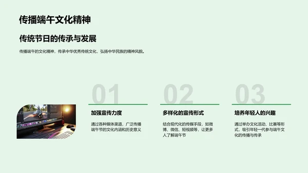 端午节文化研究报告PPT模板