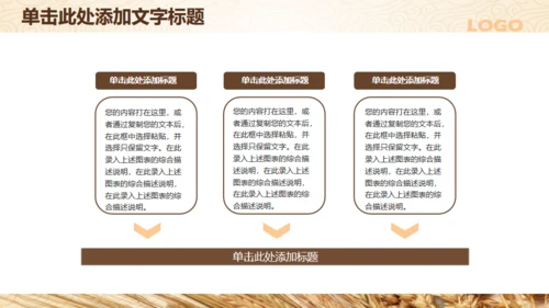 农业生产水稻农产品营销通用PPT模板