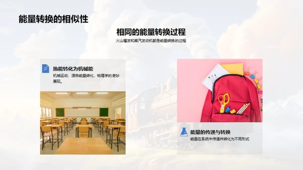 科学探秘火山与蒸汽机