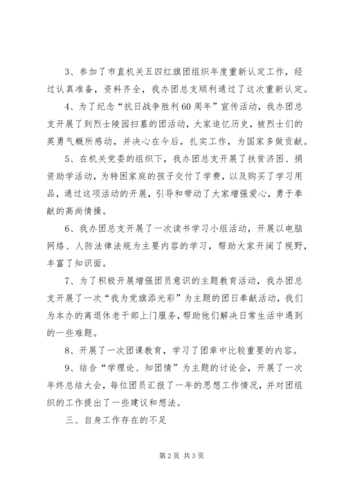 团总支宣传委员工作汇报 (4).docx