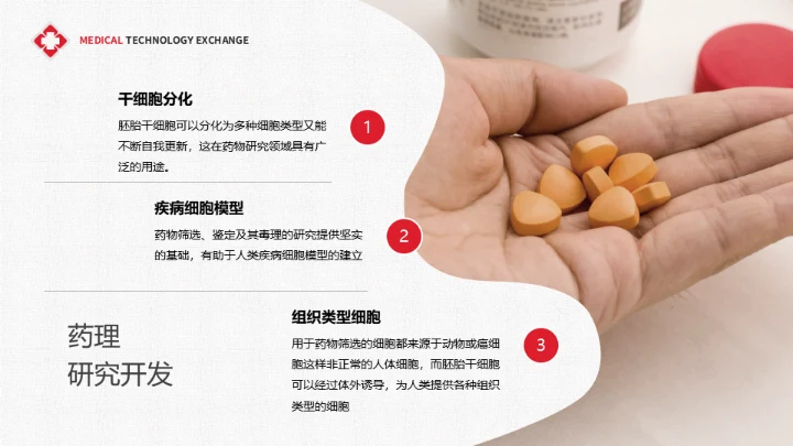 医疗学术交流干细胞技术研究成果通用PPT课件