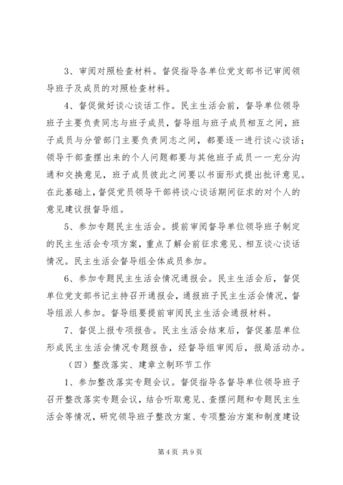 群众路线督导组方案.docx