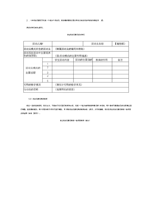 [高等教育]以活动元为基础的课堂教学设计模式研究