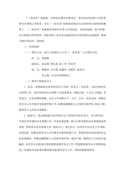 创建平安校园实施专题方案.docx