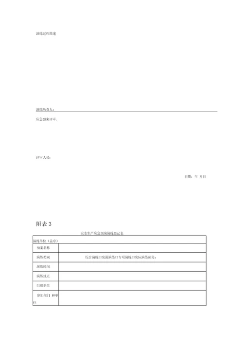 加油站应急预案演练计划方案