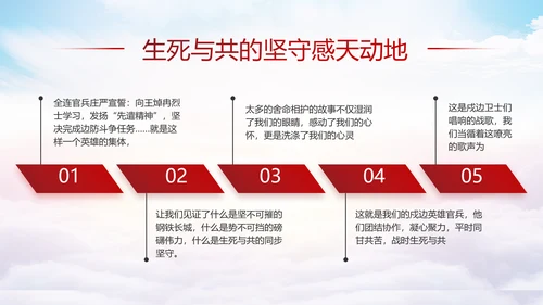 红色大气党建党支部年终工作总结PPT