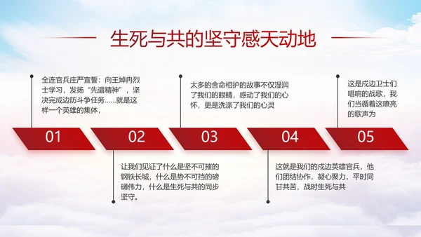 红色大气党建党支部年终工作总结PPT