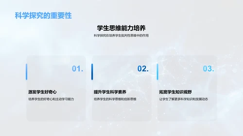 科学探究步骤讲解PPT模板