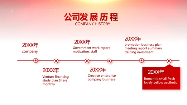 红色喜庆毕业典礼通用动态PPT模板