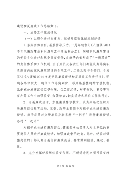 乡镇旅游局年度党风廉政建设工作总结.docx