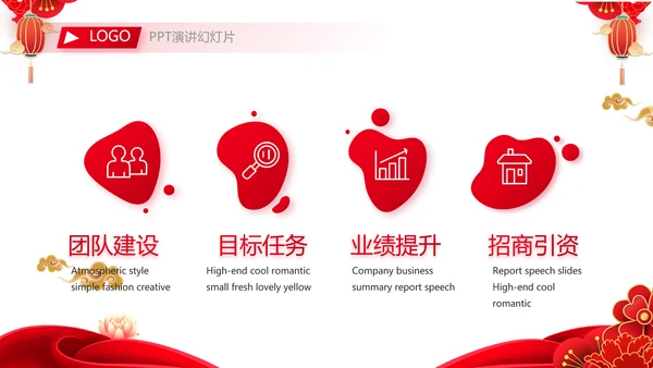 2023公司年会盛典表彰大会动态PPT
