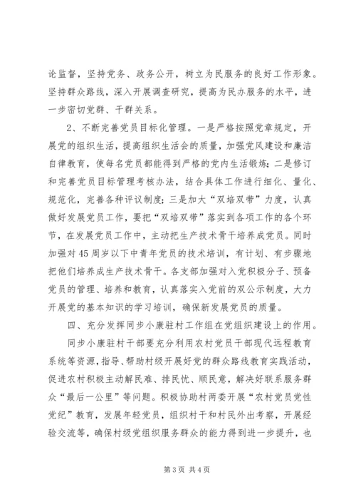 村基层党组织建设工作计划 (2).docx