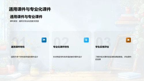 课件设计应用PPT模板