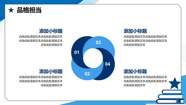 蓝色扁平学术简约风国家励志奖学金答辩演讲PPT模板