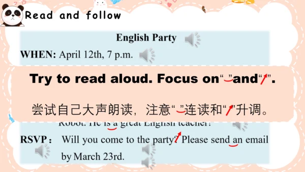 Unit3 My school calendar part B Read and write 课件(