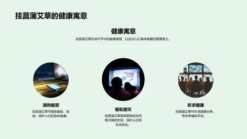 端午节文化研究报告PPT模板