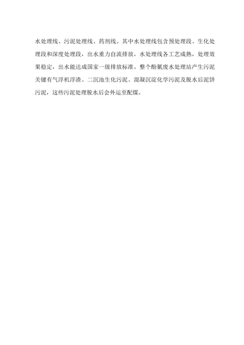 公司酚氰废水处理专项方案.docx