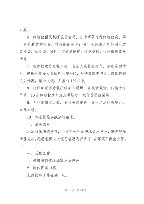 防汛应急演练方案 (7).docx