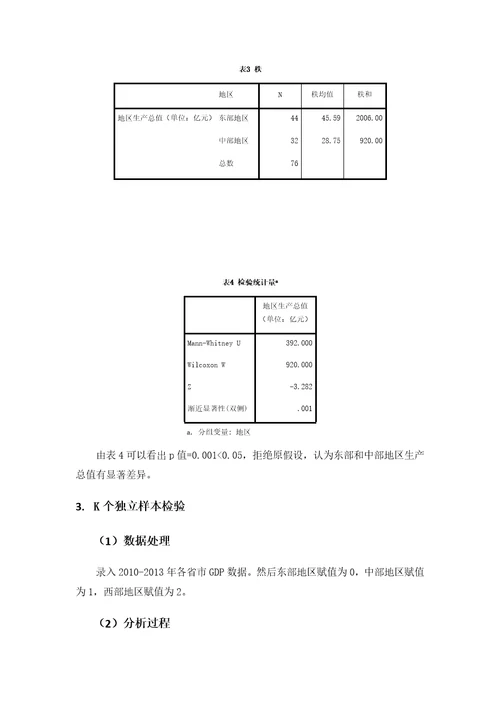 SPSS统计分析报告基于各省市GDP、财政收入及财政支出数据的SPSS分析