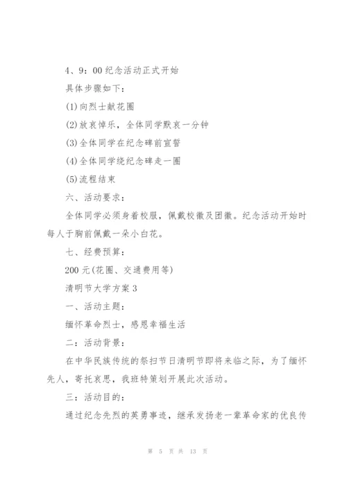 清明节大学活动方案.docx