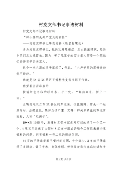 村党支部书记事迹材料_2.docx