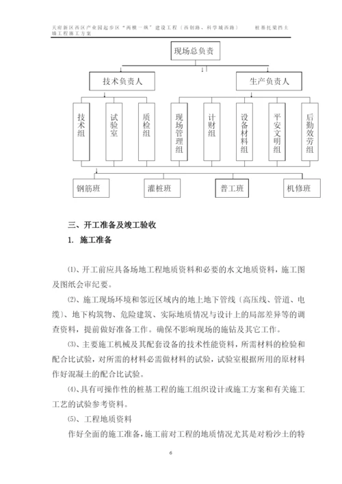 桩基托梁挡土墙工程施工专项方案培训资料.docx