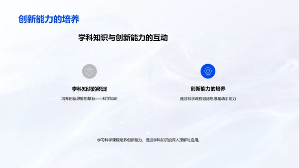 科学实验学习报告PPT模板