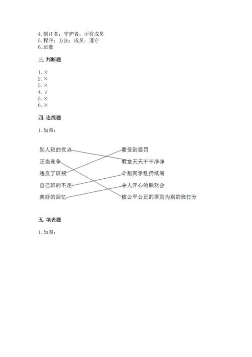 部编版四年级上册道德与法治期中测试卷及一套完整答案.docx